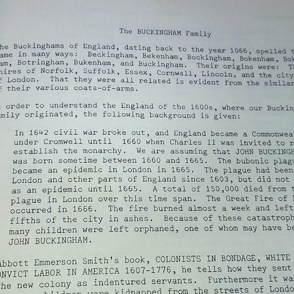 VA. GENEALOGY of Richard Wm. Buckingham & Muriel Barbara EARL (A Va  Family) - Picture 8 of 12